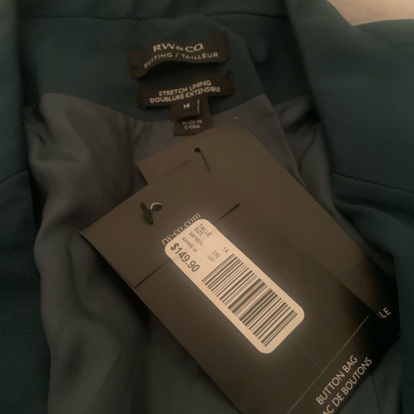 RW CO GREEN BLAZER - Picture 2 of 5